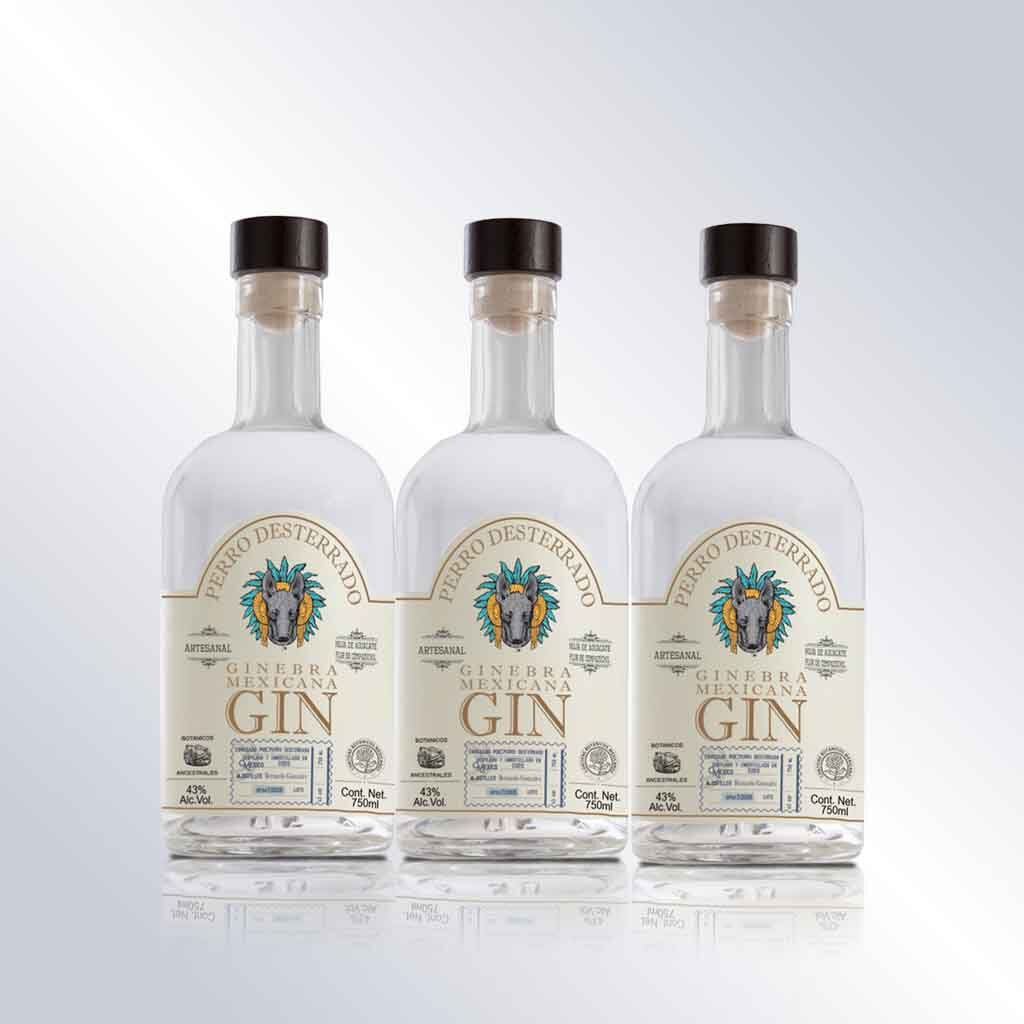 Kit 3 Botellas Gin